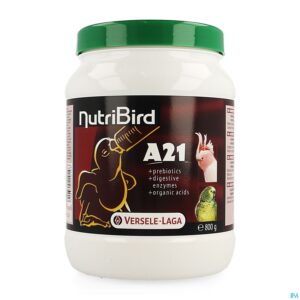Packshot Nutribird A21 Pdr Oplosbaar 800g