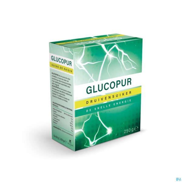 Packshot Glucopur Glucose Pdr 250g 5166 Revogan