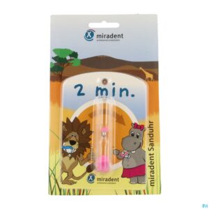 Packshot Miradent Zandloper 2 minuten