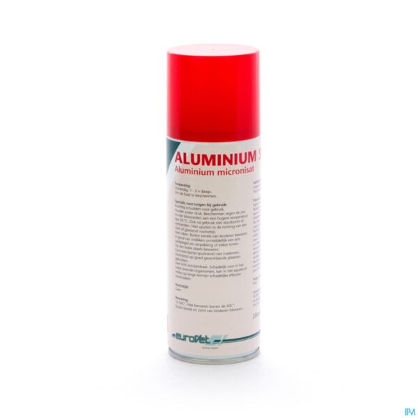 Packshot Aluminiumspray 200ml Eurovet