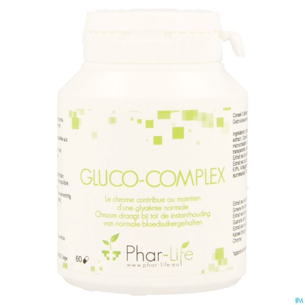 Packshot Phar Life Gluco-complex Caps 60