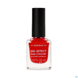 Packshot Korres Km Gel Effect Nail 53 Royal Red 11ml