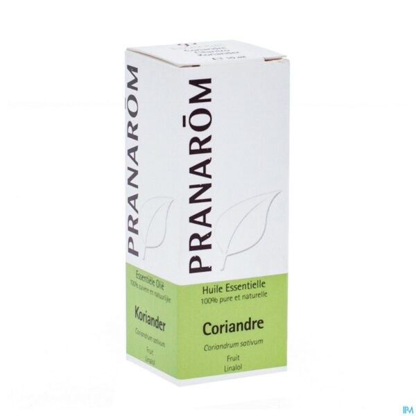Packshot Pranarom Eo Koriander Vrucht 10ml Packshot Pranarom Eo Koriander Vrucht 10ml