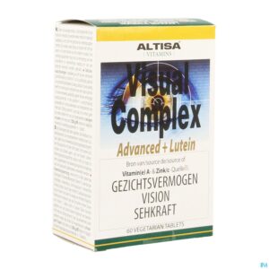 Packshot Altisa Visual Complex Advanced+luteine Tabl 60