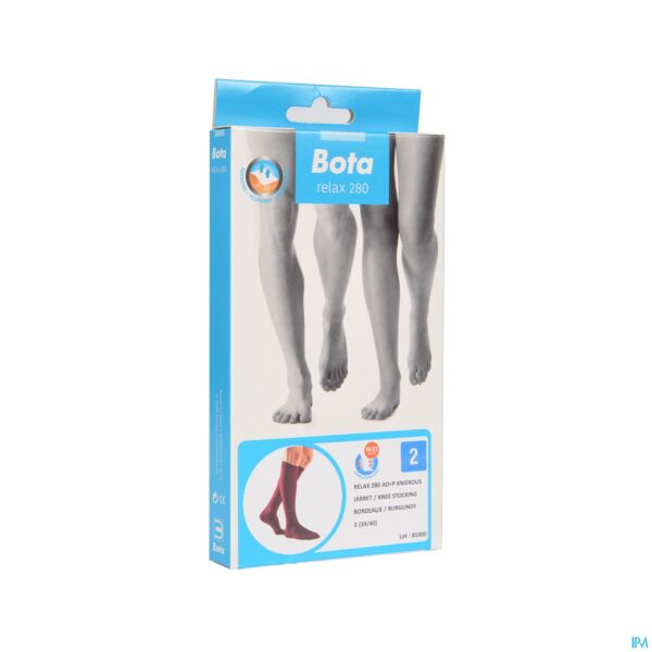 Packshot Bota Relax 280 Korte Kous Bordx N2 Packshot Bota Relax 280 Korte Kous Bordx N2