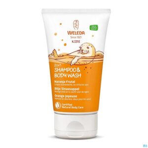 Packshot Weleda Shampoo & Bodywash 2in1 Sinaas 150ml