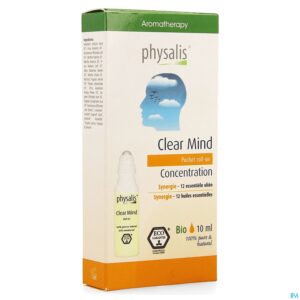 Packshot Physalis Roll-on Clear Mind Bio 10ml