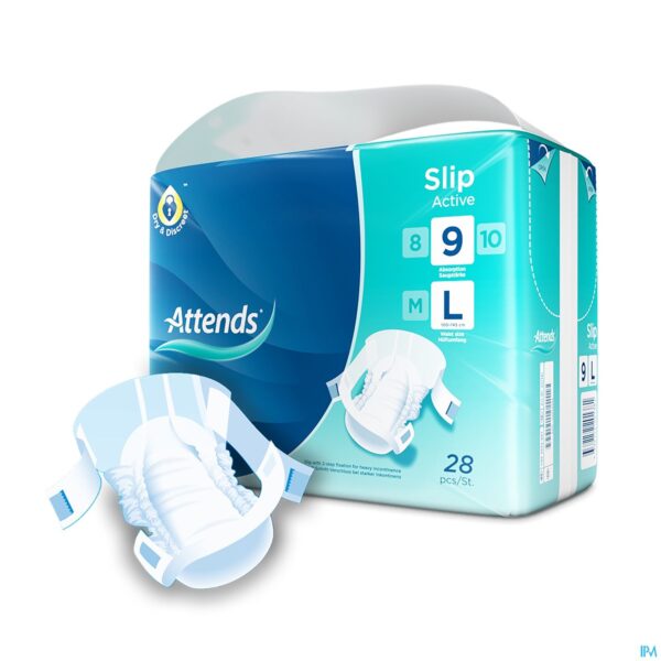 Productshot Attends Slip Active 9 Large 1x28