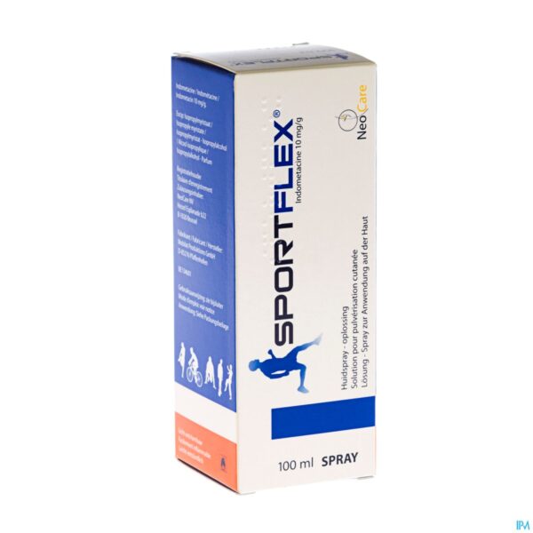 Packshot Sportflex 10 Mg/G Huidspray 100 Ml
