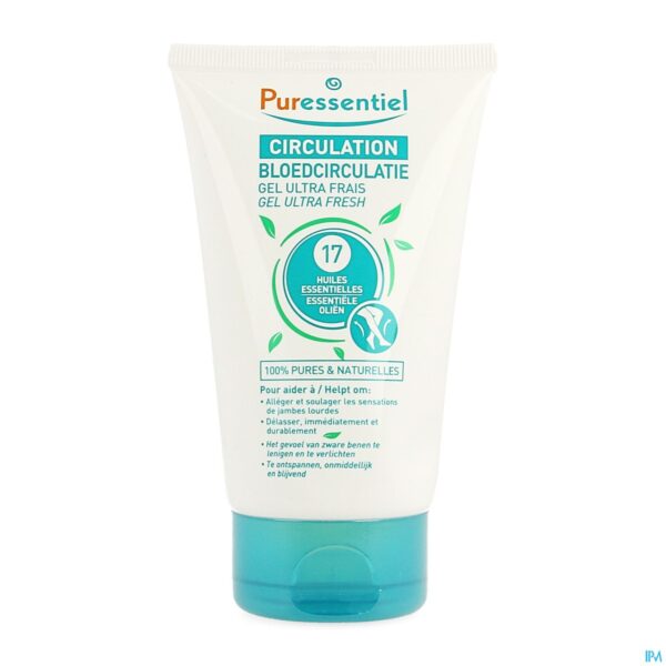 Productshot Puressentiel Bloedcirculatie Gel Ultra Fris 125ml