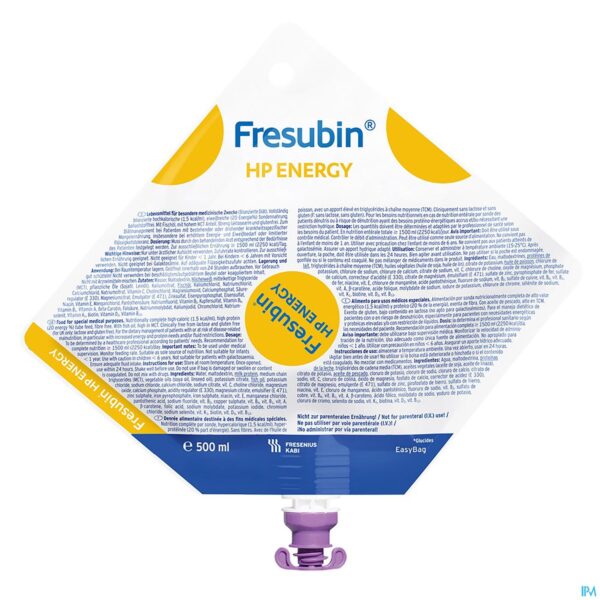 Packshot Fresubin Hp Energy 500ml Packshot Fresubin Hp Energy 500ml