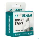 Packshot Star Balm Sport Tape 3,8cm X 10m Wit 1 Individ.