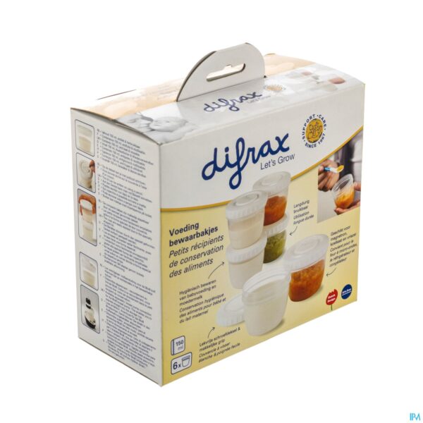 Packshot Difrax Bewaarbakje Voeding 617