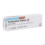 Packshot Terbinafine Viatris Creme 15g Packshot Terbinafine Viatris Creme 15g