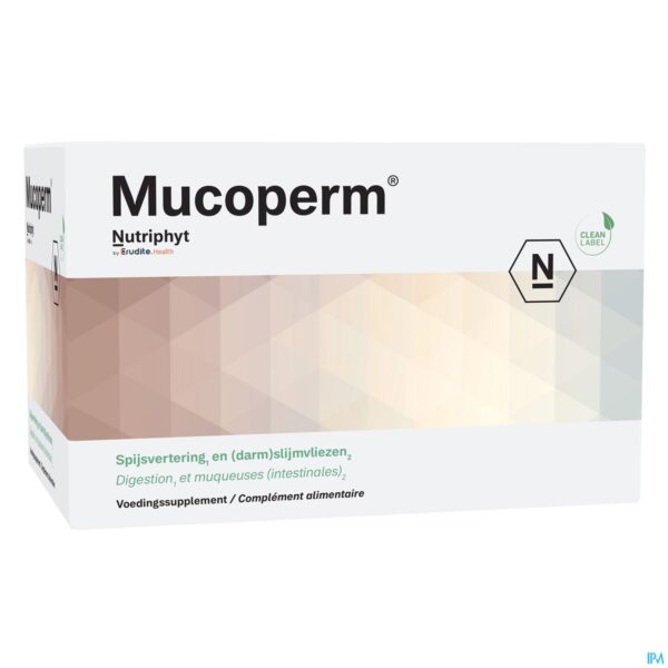 Packshot Mucoperm 60 ZAKJES 240G
