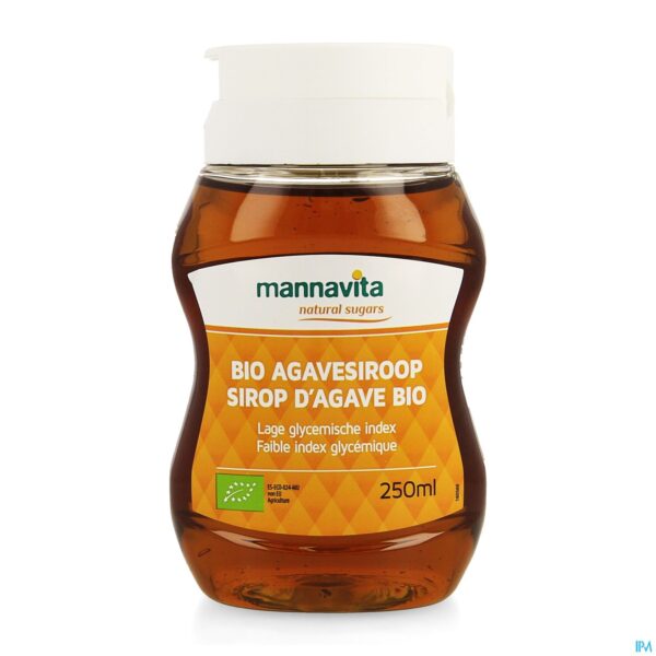 Packshot Mannavital Agave Siroop 250ml