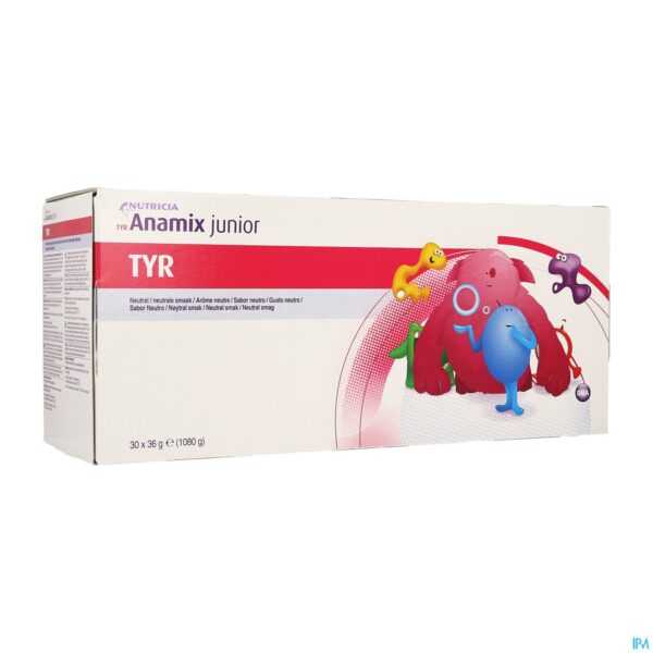 Packshot Tyr Anamix Junior Neutraal 30x36g