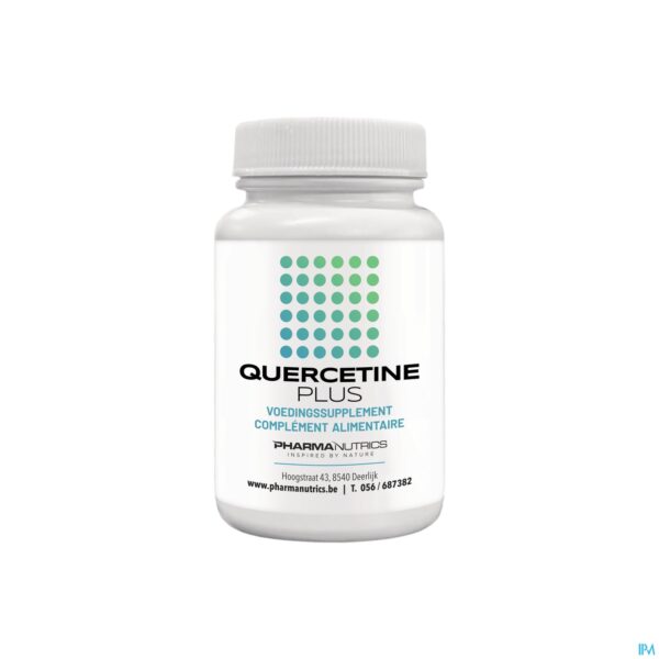 Packshot Quercetine Plus V-caps 60 Pharmanutrics