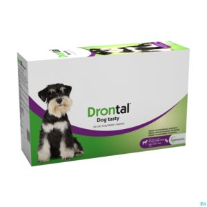 Packshot Drontal Tasty Bone 150/144/5mg 10kg Dog Comp 17x6