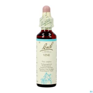 Packshot Bach Flower Remedie 32 Vine 20ml