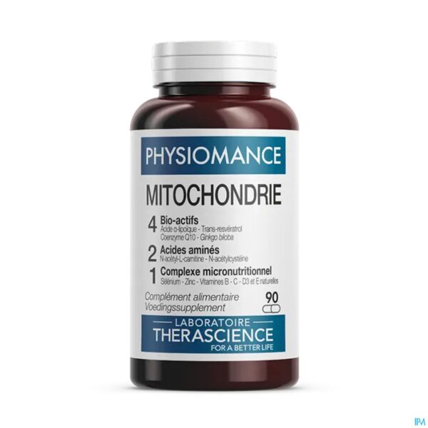 Packshot Mitochondrie Gel 90 Physiomance Phy196