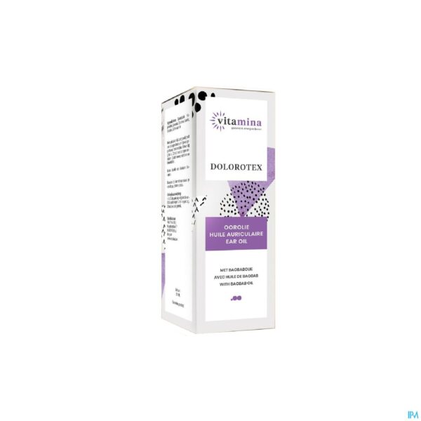 Packshot Vita Mina Dolorotex Oorolie 10ml