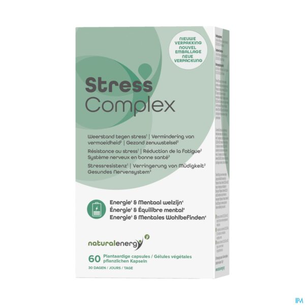 Packshot Natural Energy Stress Complex Caps 60