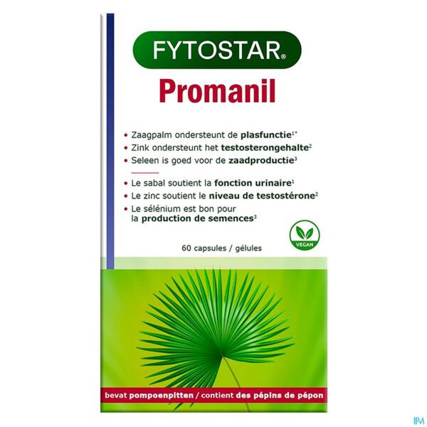 Packshot Biostar Promanil Caps 60 Packshot Biostar Promanil Caps 60
