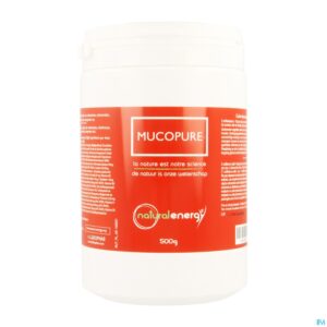 Packshot Natural Energy - Mucopure Pdr 500g