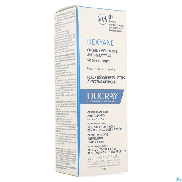 Packshot Ducray Dexyane Creme A/krab Verzachtend 200ml Nf