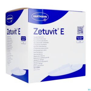 Packshot Zetuvit E N/steriel 15x20cm 50