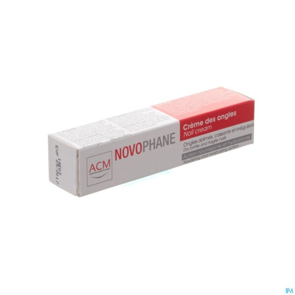 Packshot Novophane Voedende Creme Nagel Tube 15ml