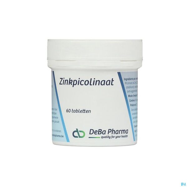 Packshot Zn Picolinat Comp 60x225mg Deba