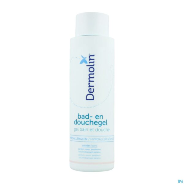 Packshot Dermolin Bad Douchegel 400ml