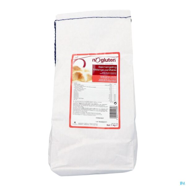 Packshot Nogluten Broodmix 1kg 5589 Revogan Packshot Nogluten Broodmix 1kg 5589 Revogan