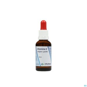 Packshot Vitamine E Druppels 30ml