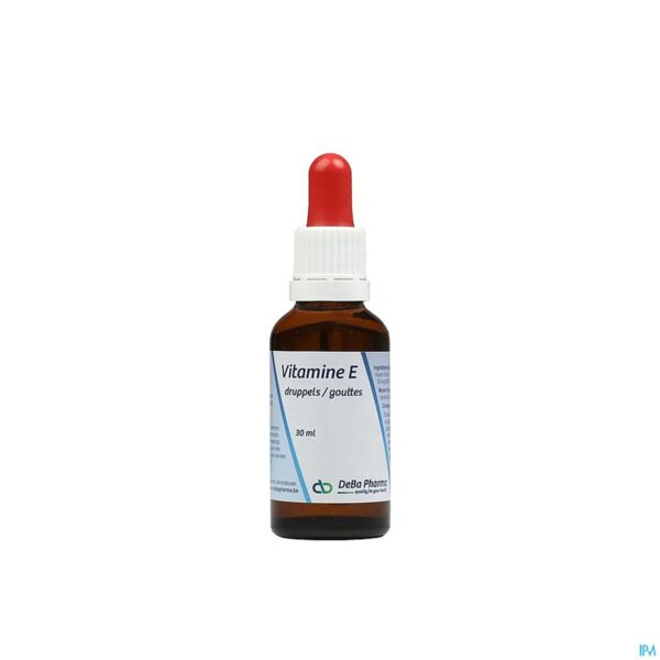 Packshot Vitamine E Druppels 30ml