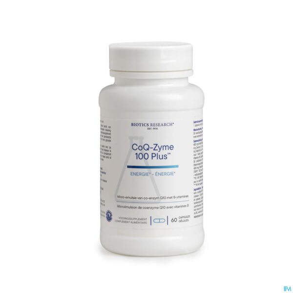 Packshot Coq-zyme 100 Plus Caps 60x100mg Packshot Coq-zyme 100 Plus Caps 60x100mg