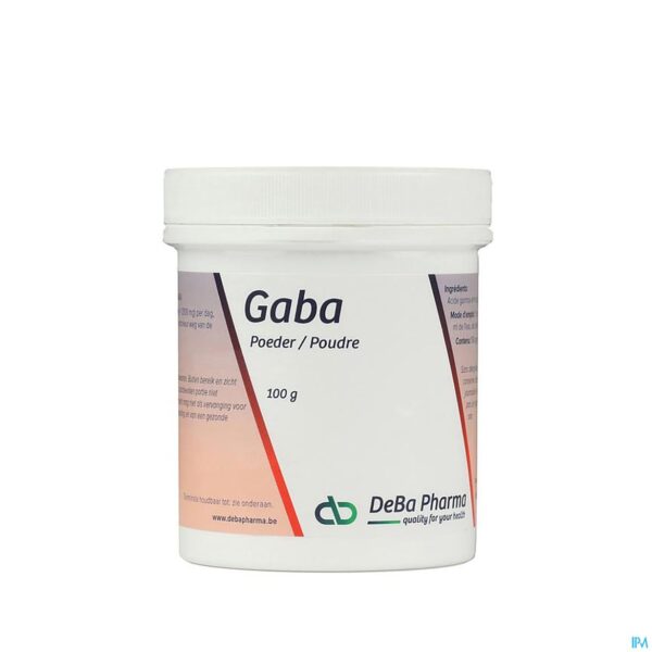 Packshot Gaba Poeder 100g Deba