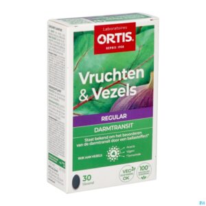 Packshot Ortis Vruchten & Vezels Regular Comp 30