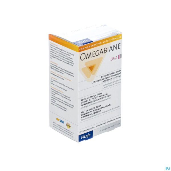 Packshot Omegabiane Dha Caps 80