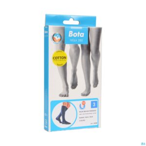 Packshot Bota Relax 280 Katoen Korte Kous Blue N3