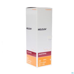 Packshot Melolin Kp Ster 5x 5cm 100 66974940