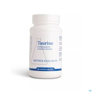 Packshot Taurine Biotics Caps 100x500mg
