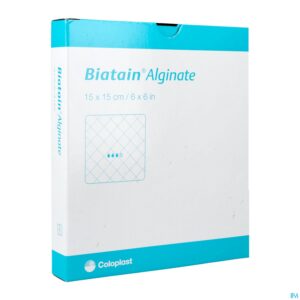 Packshot Biatain Alginate 15cmx15cm 10 3715