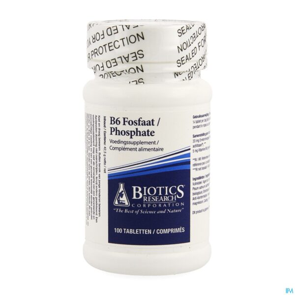 Packshot B6 Fosfaat Biotics Comp 100