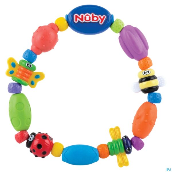 Productshot Nuby Speelse bijtketting Bug-a-Loop™ - 3m+