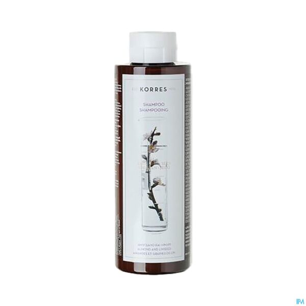 Packshot Korres Kh Shampoo Almond&lineseed 250ml