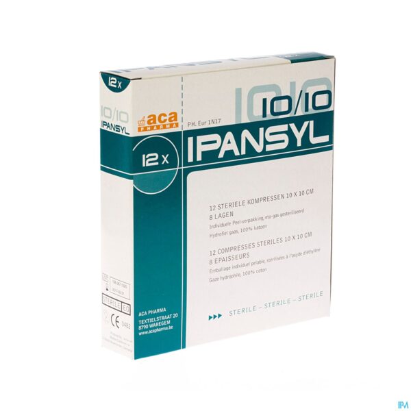 Packshot Ipansyl 5 Kp Ster 8pl 10,0x10,0cm 12