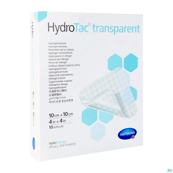 Packshot Hydrotac Transparent 10x10cm 10 6859061 Hartmann